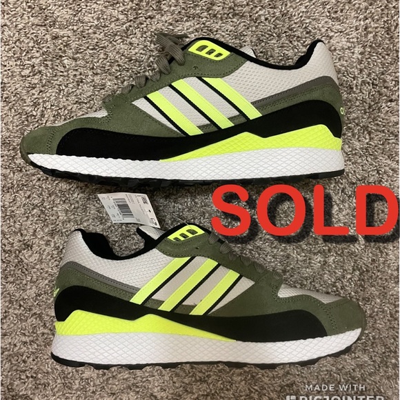 ‼️SOLD‼️Adidas Ultra Tech “KHAKI YELLOW” - Picture 1 of 7